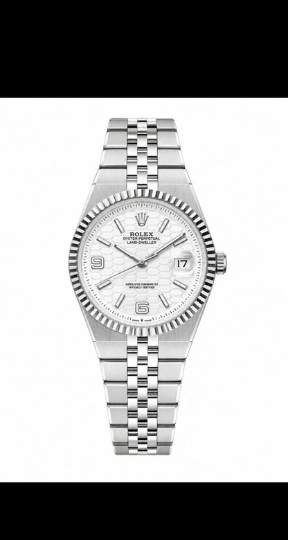 Luxury Gold & Silver Stainless Steel Men's Quartz Watch with Date Display |