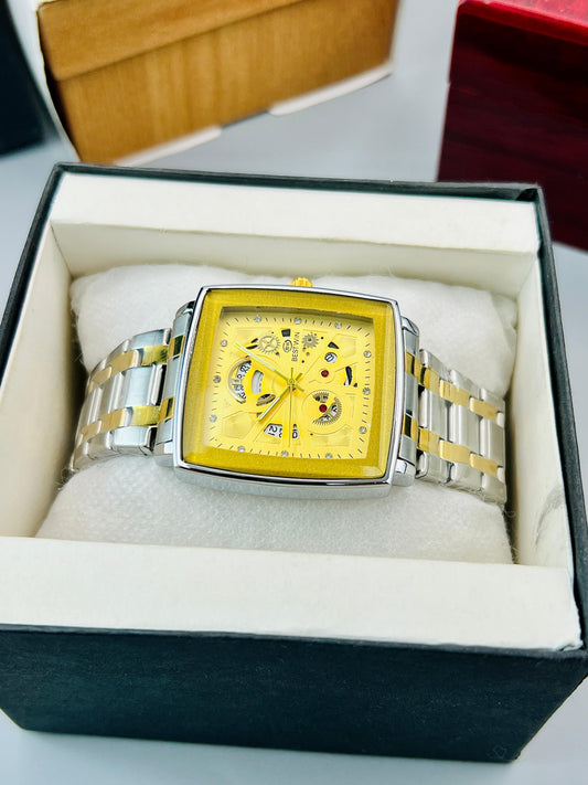 Bestwin Men's Premium Square Analog Watch
