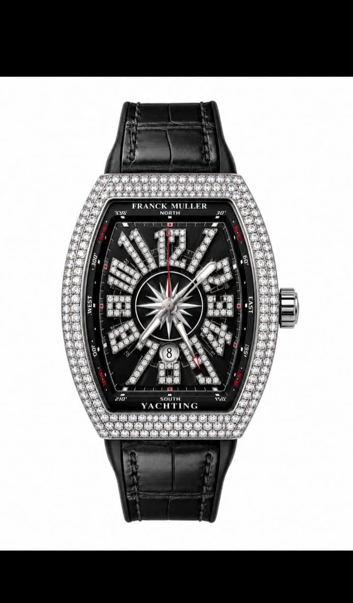 Luxury Blue & Gold Crystal Style Men's WatchProduct