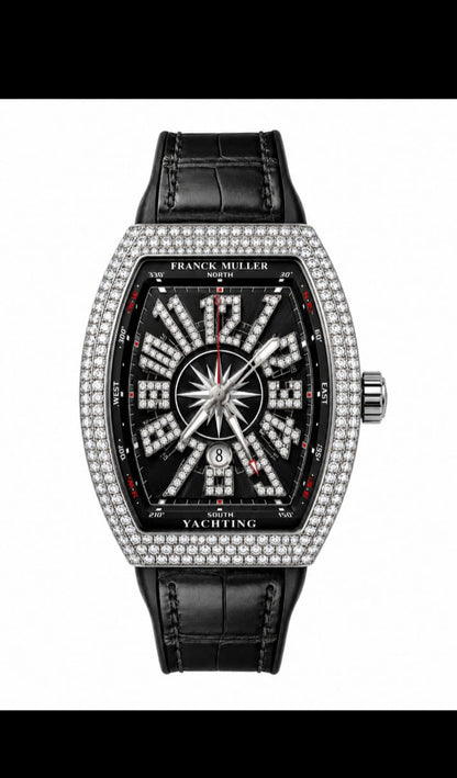 Luxury Blue & Gold Crystal Style Men's WatchProduct