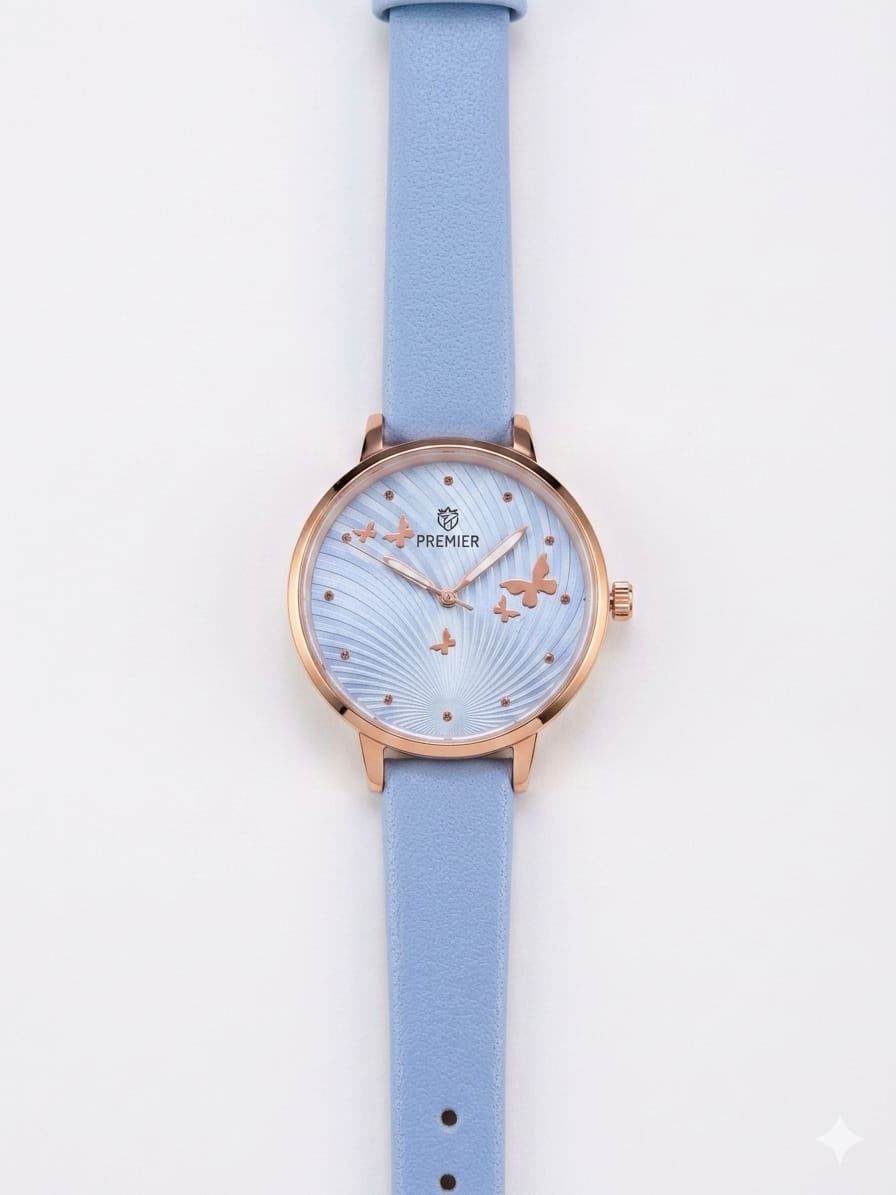 Elegant Women's Rose Gold Quartz Watch