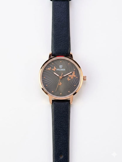 Elegant Women's Rose Gold Quartz Watch