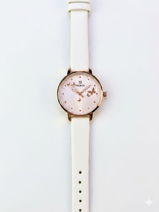 Elegant Women's Rose Gold Quartz Watch