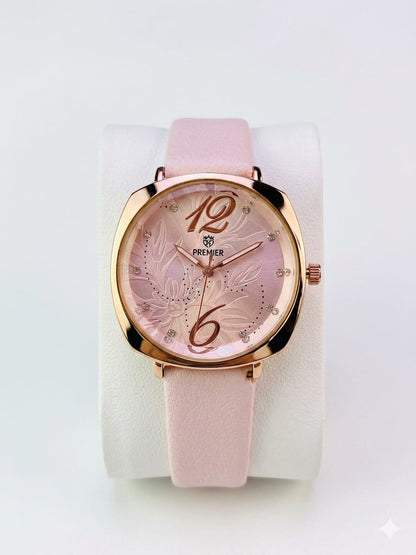 Elegant Women's Rose Gold Quartz Watch