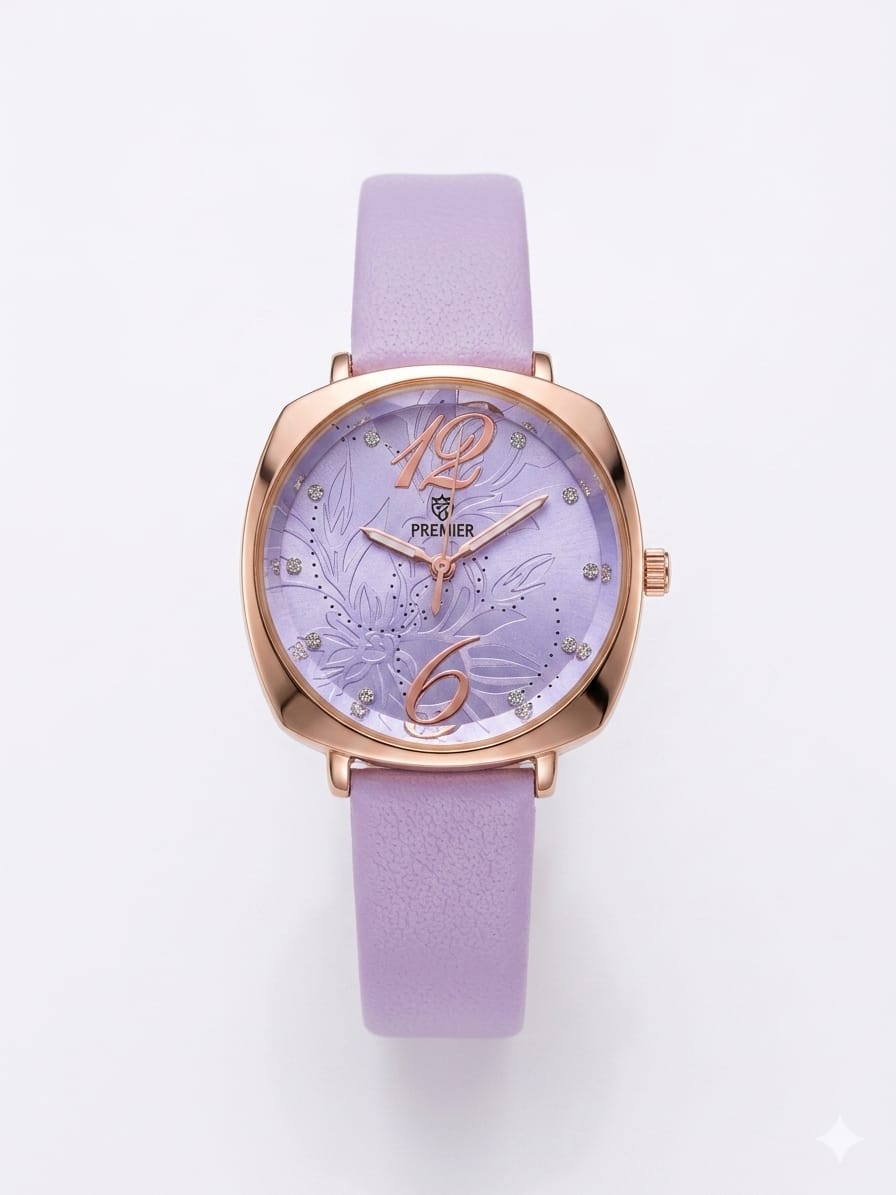 Elegant Women's Rose Gold Quartz Watch