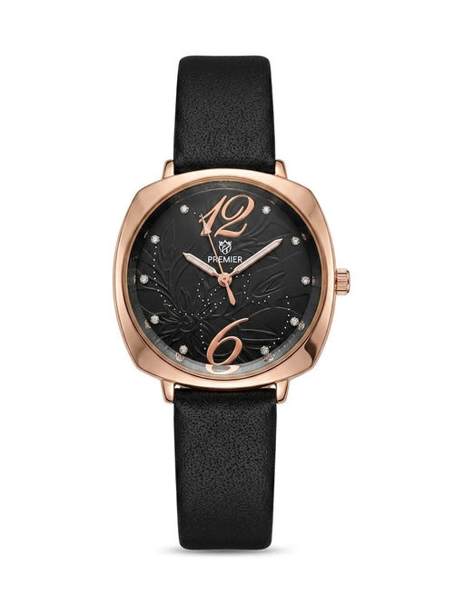 Elegant Women's Rose Gold Quartz Watch