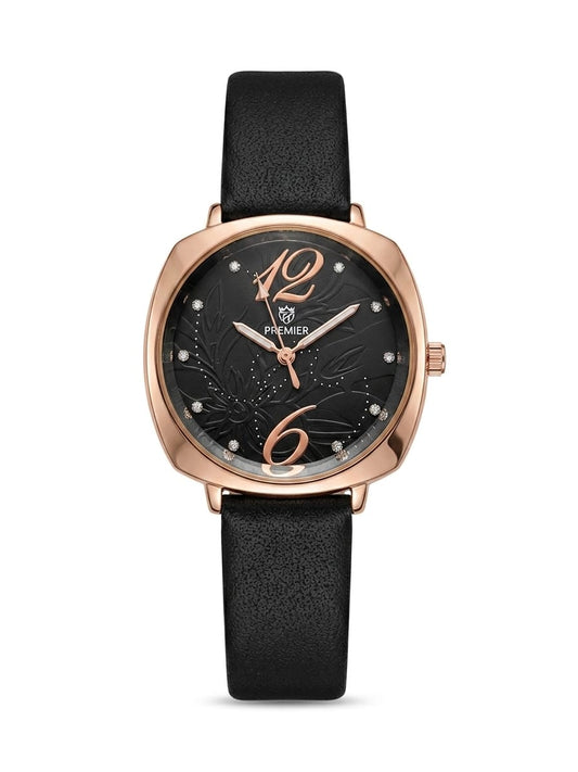 Elegant Women's Rose Gold Quartz Watch