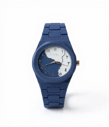 Elegant Blue Women's Quartz Watch