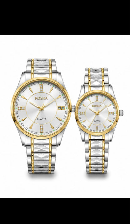 Luxury Couple Watches Set