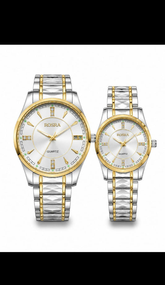 Luxury Couple Watches Set