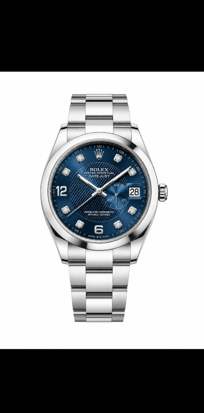 Luxury Silver Stainless Steel Men's Watch
